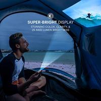 Kodak Ultra Mini draagbare projector 75 - HD LED DLP oplaadbare projector 100-scherm, ingebouwde luidspreker - HDMI, USB en Micro SD - thumbnail