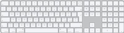 Apple Magic Keyboard Numeriek met Touch ID QWERTY IT Wit