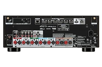 Denon AVR-X2800H (zwart) Dolby Atmos en DTS:X AV-ontvanger
