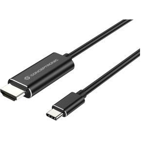 Conceptronic ABBY04B video kabel adapter 2 m USB Type-C HDMI