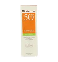Biodermal Zonnefluïde Gezicht - Matterend SPF50+ - thumbnail