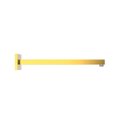 Douchearm Tres Exclusive | 40 cm | Wandmontage | Messing | Vierkant | 24k Goud glans
