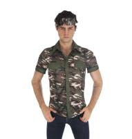 Camouflage T-Shirt Heren - thumbnail