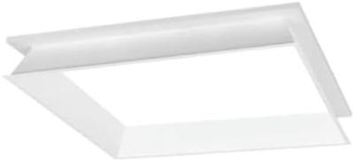 SLV Panel 600 1007575 Opbouwframe Wit