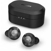 Philips T8505BK/00 In-Ear-Koptelefoon met Microfoon, Volledig Draadloze Oordopjes (Bluetooth, Active Noise Cancelling, Google Assistent, Dubbele Microfoons, 13-mm Drivers) Zwart - 2020/2021 Model - thumbnail