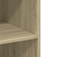 Hoge kast 70x41x185 cm bewerkt hout sonoma eikenkleurig - thumbnail