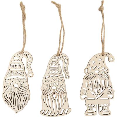 Creativ Company Scandinavische kerstkabouter, h: 8 cm, b: 4 cm, 6 stuk/ 1 doos Creativ Company Scandinavische kerstkabouter, h: 8 cm, b: 4 cm, 6 stuk/ 1 doos