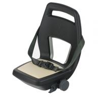 achterzitje Maxi Junior 6+ zwart / khaki - thumbnail