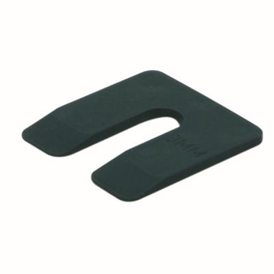 Gebr. Bodegraven uitvulplaatjes - GB-34603 - 3 mm (192-box) - zwart