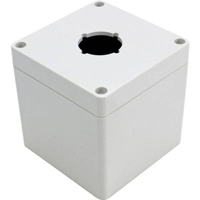 Hammond Electronics 1554PB1A Universele behuizing 90 x 90 x 90 Polycarbonaat Grijs 1 stuk(s)
