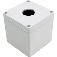 Hammond Electronics 1554PB1A Universele behuizing 90 x 90 x 90 Polycarbonaat Grijs 1 stuk(s) - thumbnail