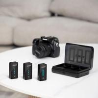 Boya Wireless Microphone 2.4 Ghz 2 transmitter 1 receiver - thumbnail