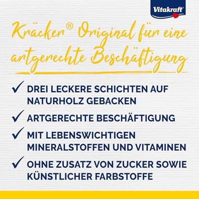Vitakraft parkiet kracker vijgen/banaan-sesam/kiwi - thumbnail