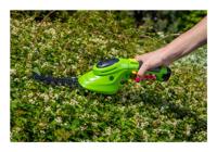 Fieldmann FZN 4101-A snoerloze elektrische grasschaar en mini-heggenschaar - thumbnail