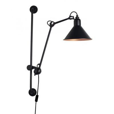 DCW Editions Lampe Gras N210 Conic Wandlamp - Zwart/koper DCW Editions Lampe Gras N210 Conic Wandlamp - Zwart/koper