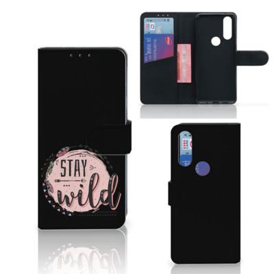 Motorola One Macro Leuk Hoesje Boho Stay Wild Motorola One Macro Leuk Hoesje Boho Stay Wild