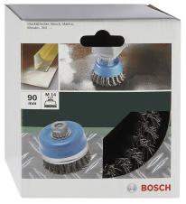 Bosch Accessoires Komstaalborstel | Gegolfde Draad | Vermessingd | 75 mm - 2609256503 Bosch Accessoires Komstaalborstel | Gegolfde Draad | Vermessingd | 75 mm - 2609256503