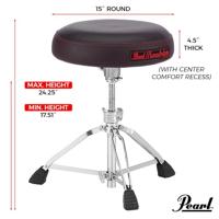 Pearl D-1500S Roadster Low Height drumkruk - thumbnail