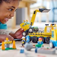 LEGO city 60391 kiepwagen, bouwtruck en sloopkraan - thumbnail