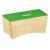 Nino Percussion NINO931GR bongo-cajon groen speelvlak - thumbnail