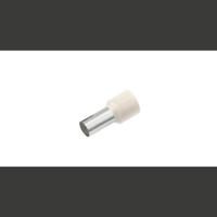 Cimco 18 2140 Adereindhulzen 0.75 mm² Deels geïsoleerd Wit 100 stuk(s) - thumbnail
