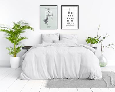 Dreamhouse Stone washed Wit 200 x 200/220 cm