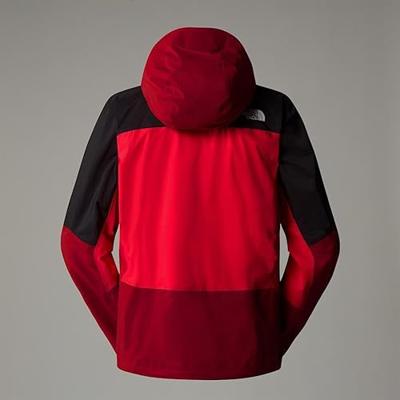 The North Face Signal 2.5L Dryvent Hardshell Jas Heren High Risk Red/Garnet Red/TNF Black M The North Face Signal 2.5L Dryvent Hardshell Jas Heren High Risk Red/Garnet Red/TNF Black M
