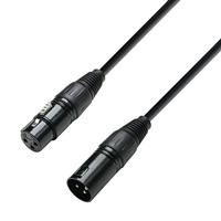 Adam Hall 3 Star DMF 0050 DMX-kabel 3-polig 0,5m - thumbnail