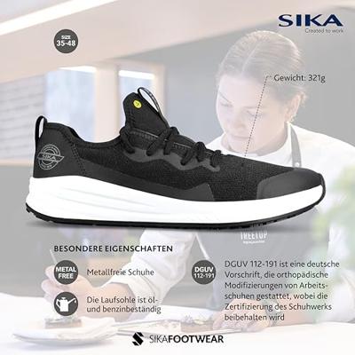Sika Life 403211-101 O1 SRC Zwart/Wit | Zwart/Wit | Maat 47 - 5703617245455