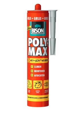 Bison Poly Max Express Grijs Crt 425G*12 Nl - 6309306 - 6309306 Bison Poly Max Express Grijs Crt 425G*12 Nl - 6309306 - 6309306