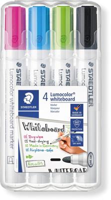 Whiteboardmarker staedtler lumo 351 4st fun
