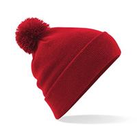 Beechfield CB426 Original Pom Pom Beanie - Classic Red - One Size - thumbnail