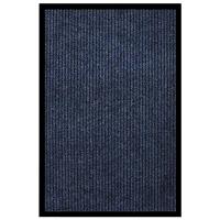 VidaXL Deurmat 80x120 cm gestreept blauw - thumbnail