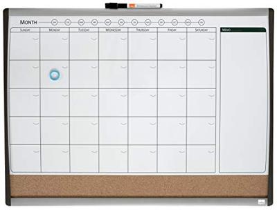 Rexel 3-in-1 Combibord met Maandplanner Rexel 3-in-1 Combibord met Maandplanner