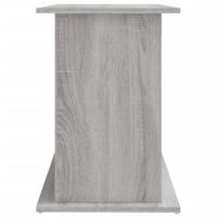 Aquariumstandaard 101x41x58 cm bewerkt hout grijs sonoma eiken - thumbnail