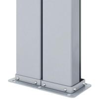 VidaXL Windscherm uittrekbaar 200x600 cm rood - thumbnail