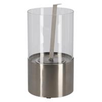 Esschert design Bioethanol tafelhaard rond rvs - thumbnail