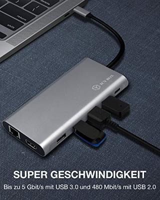 ICY BOX ib-dk4050-cpd dockingstation (antraciet)