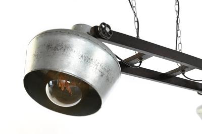 Plafondlamp DKD Home Decor Ijzer Mangohout 50 W (104 x 25 x 28 cm) Plafondlamp DKD Home Decor Ijzer Mangohout 50 W (104 x 25 x 28 cm)