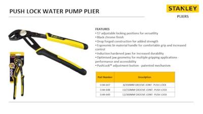 Stanley 0-84-647 FatMax™ Waterpomptang 200mm