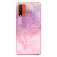 Smartphone hoesje Xiaomi Poco M3 Pink Purple Paint - thumbnail