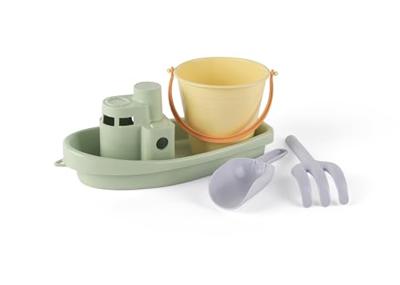 Dantoy pastel boot en zandspeelset, 4dlg.