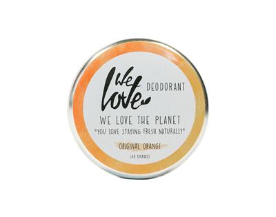 We Love The Planet Natuurlijke Deodorant in Blik &apos;Original Orange&apos;