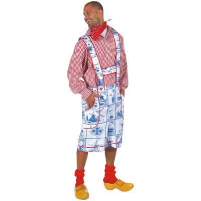 Tirolerbroek Delftsblauw