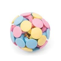 Imac speelbal gevlochten tpr met bel - thumbnail