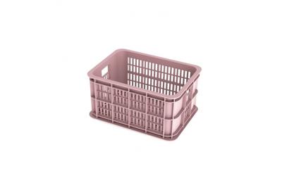 Basil pvc krat klein 17.5l roze 21116 faded blossom Basil pvc krat klein 17.5l roze 21116 faded blossom