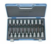 Gedore Dopsleutelset Torx 1/2" 18-dlg - 6138510 - thumbnail