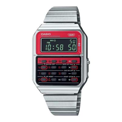 Casio CA-500WE-4BEF Zilverkleurig (Ø 34 mm) Heren horloge