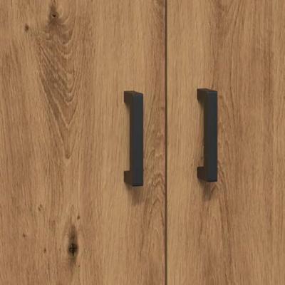 Dressoir 69,5x34x90 cm bewerkt hout artisanaal eikenkleur Dressoir 69,5x34x90 cm bewerkt hout artisanaal eikenkleur