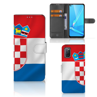 OPPO A72 | OPPO A52 Bookstyle Case Kroatië OPPO A72 | OPPO A52 Bookstyle Case Kroatië